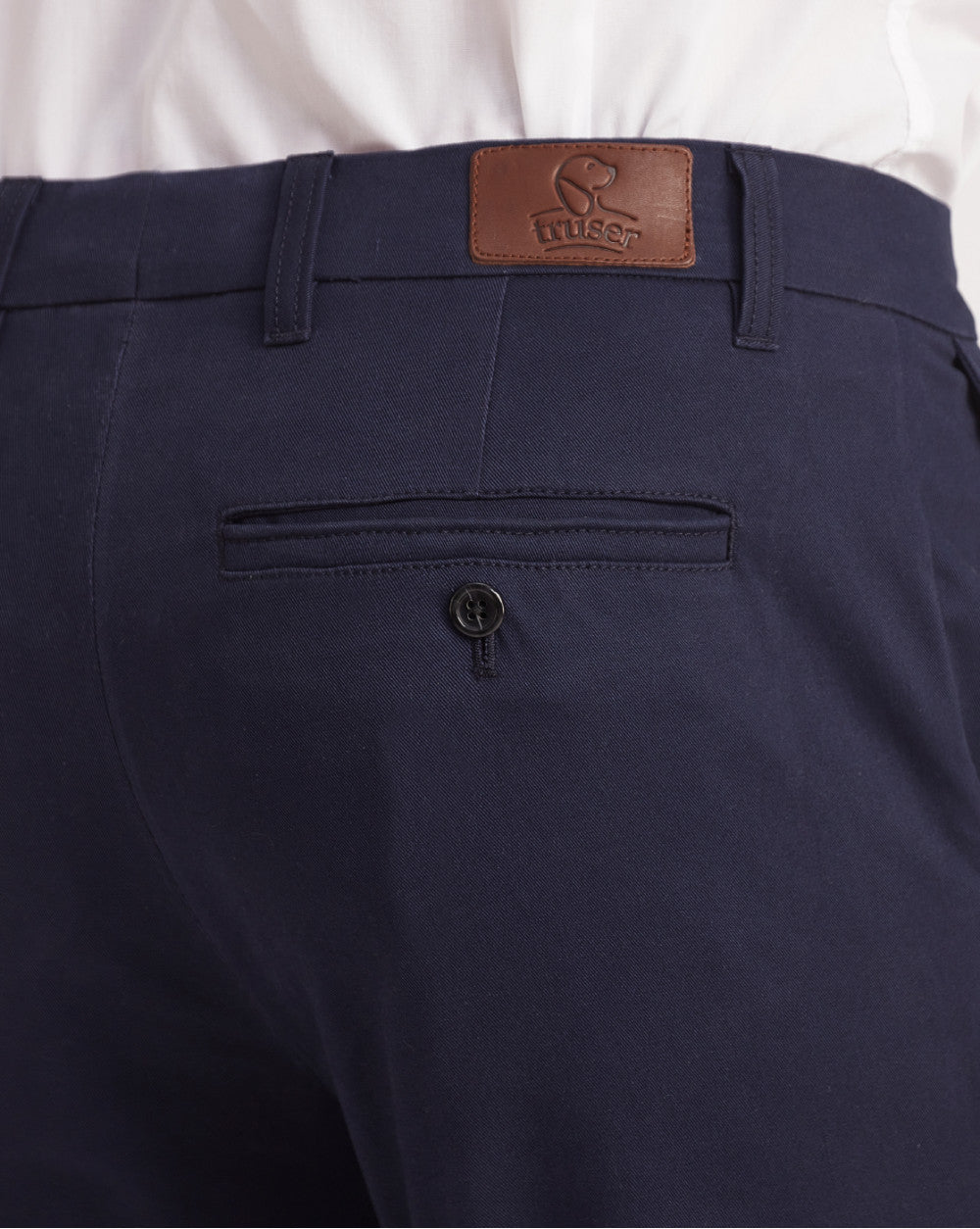 Regular Fit Fit Luxe Chinos - Navy