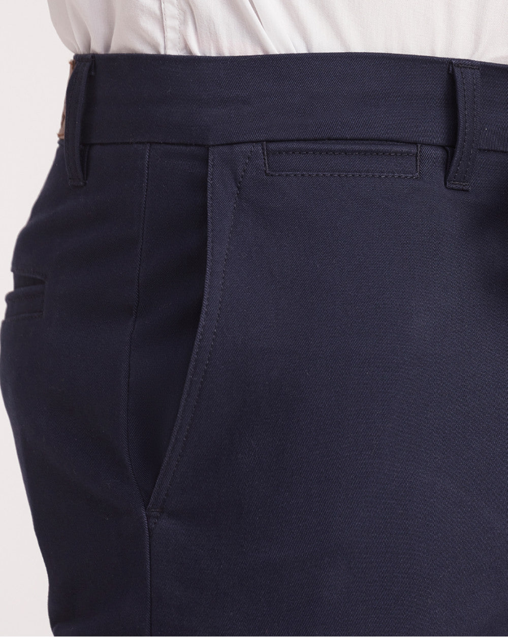 Regular Fit Fit Luxe Chinos - Navy